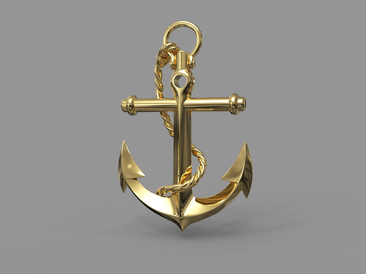 Anchor 3D Model .c4d .max .obj .3ds .fbx .stl .blend 