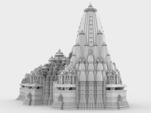 Kandariya Mahadev Temple 3D Model