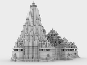 Kandariya Mahadev Temple 3D Model