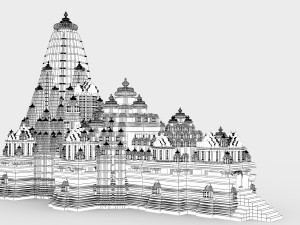 Kandariya Mahadev Temple 3D Model
