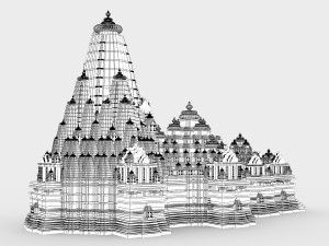 Kandariya Mahadev Temple 3D Model