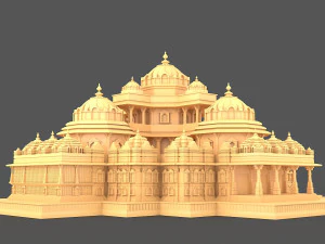 악샤르담 사원 3D 모델