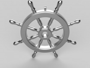 Vessel Wheel 3D mode 3D Model