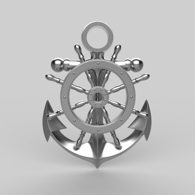Anchor Modelo 3D .c4d .max .obj .3ds .fbx .stl .blend 