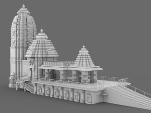 Jagannath Puri Temple 3D Модель
