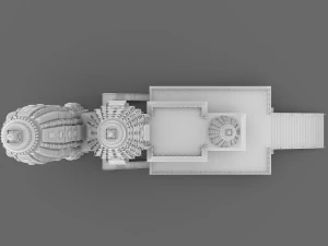 Jagannath Puri Temple 3D Model