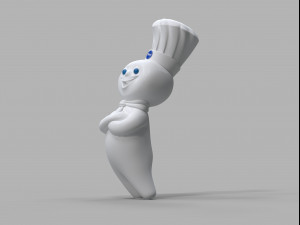 Pillsbury Mascot Modelo 3D