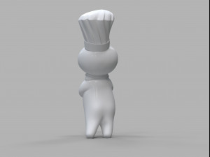 Pillsbury Mascot Modelo 3D