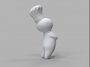 Pillsbury Mascot Modelo 3D