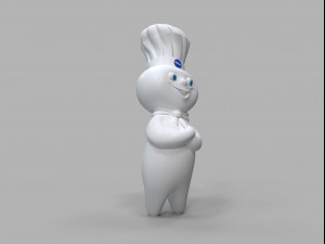 Pillsbury Mascot Modelo 3D