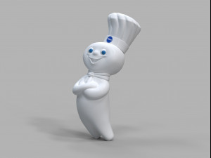 Pillsbury Mascot Modelo 3D