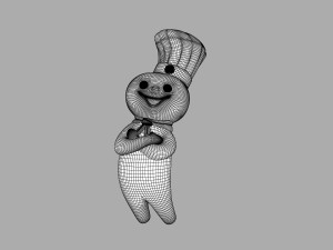 Pillsbury Mascot Modelo 3D