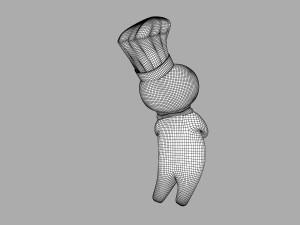 Pillsbury Mascot Modelo 3D