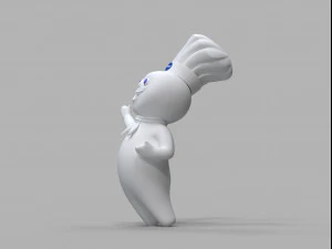 Pillsbury Mascot 3D Model