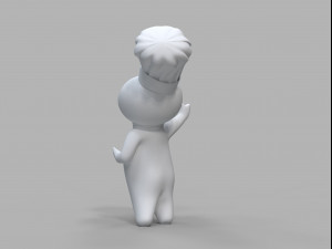 Pillsbury Mascot 3Dモデル
