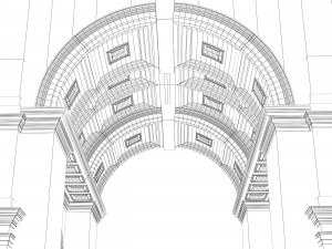 India Gate 3D Модель