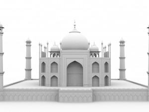 Taj Mahal 3D Модель