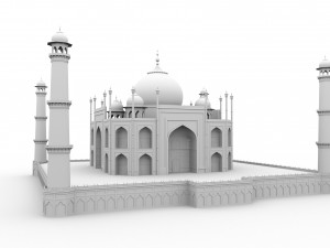 Taj Mahal 3D Модель