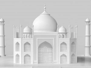 Taj Mahal 3D Model