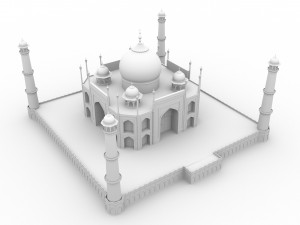 Taj Mahal 3D Модель