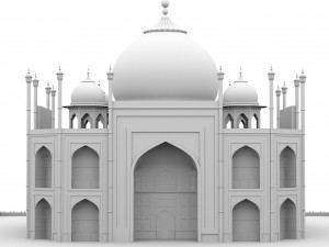 Taj Mahal 3D Модель