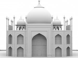 Taj Mahal 3D Model