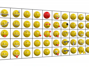 EMOJI MEGA PACK 3D Model
