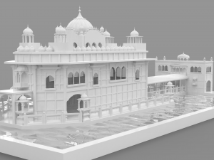Golden Temple 3D Model