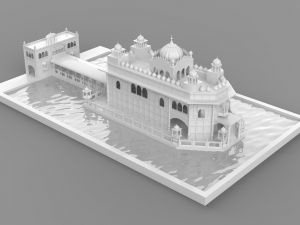 Golden Temple 3D Model