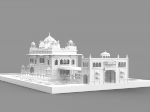 Золотий храм 3D Модель