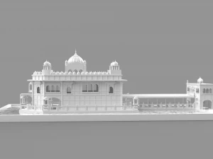 Золотий храм 3D Модель