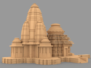 Konark Sun Temple 3D Model