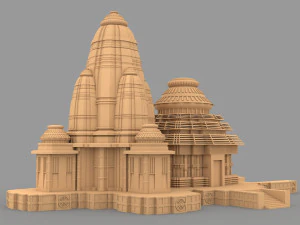 科纳克太阳神庙 3D 模型