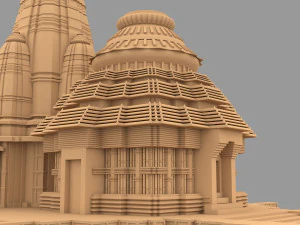 科纳克太阳神庙 3D 模型