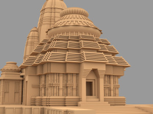 Konark Sun Temple 3D Model
