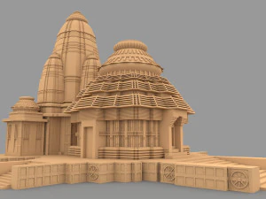 科纳克太阳神庙 3D 模型