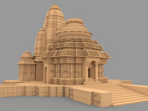 科纳克太阳神庙 3D 模型