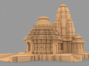 Konark Sun Temple 3D Model