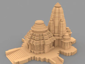 科纳克太阳神庙 3D 模型