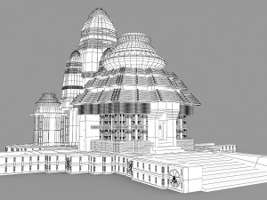 Konark Sun Temple 3D Model