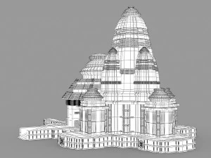 科纳克太阳神庙 3D 模型