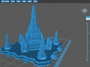 Wat Arun Temple 3D Model