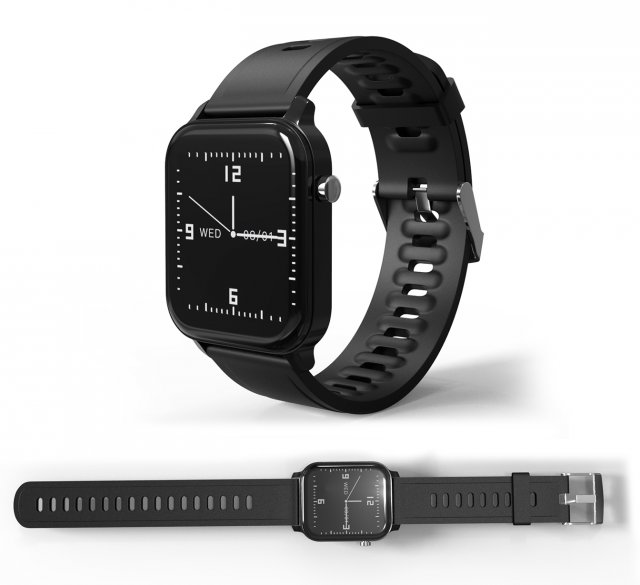 Smart Watch 3D Model .c4d .max .obj .3ds .fbx .stl .blend 