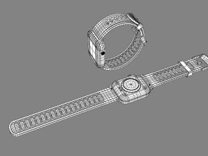 Smart Watch 3D Model
