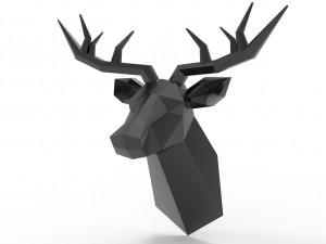 Deer 3D-printmodel