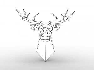 Cervo Modello di stampa 3D
