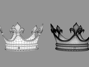 Crown Model do druku 3D