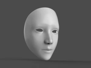 극장 마스크 3D 프린트 모델