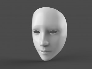 Theater Mask 3D Принт Модель