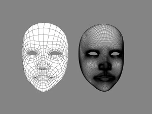 극장 마스크 3D 프린트 모델